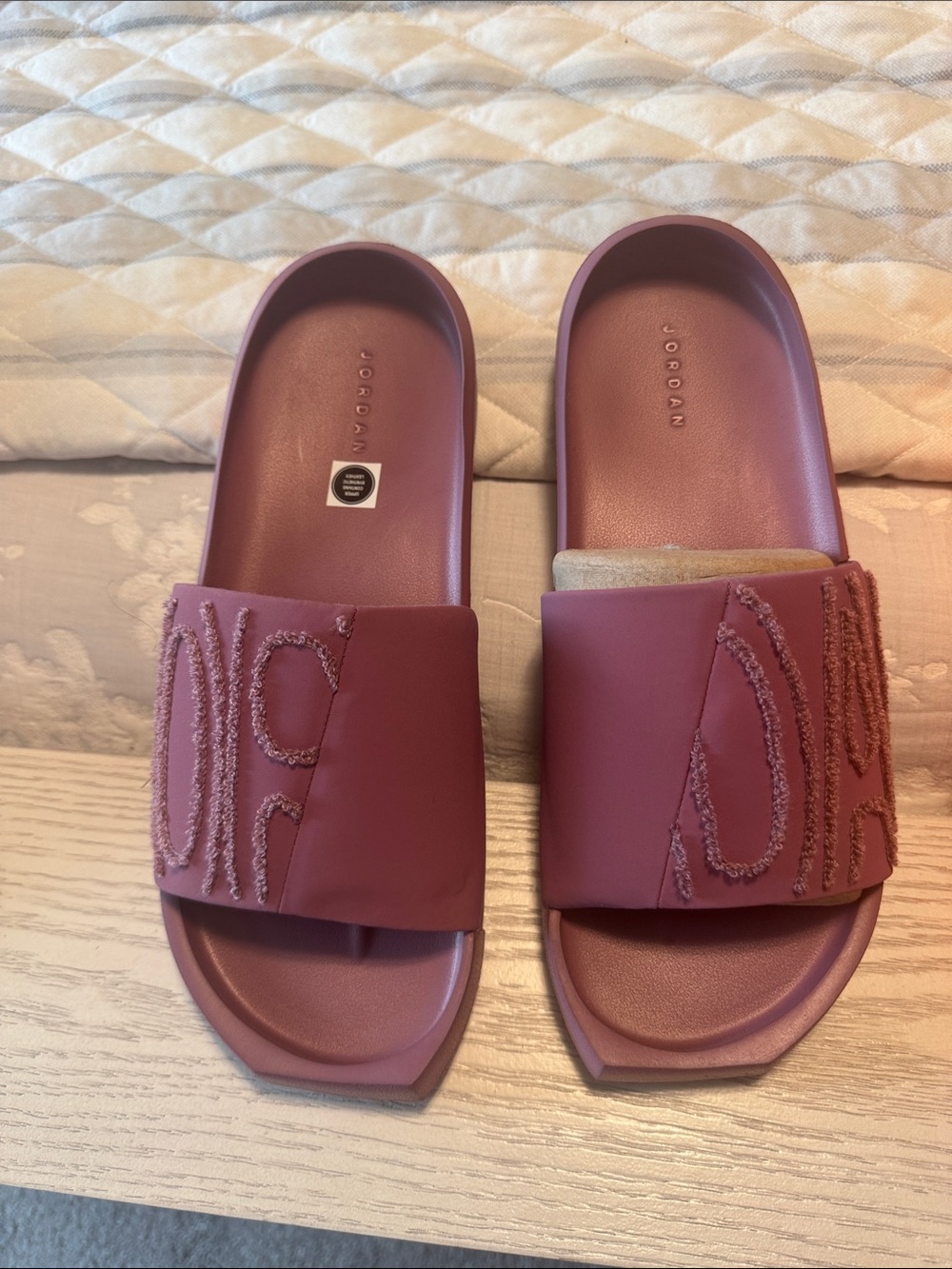 Jordan Women’s Dusty Rose Slide Sandals